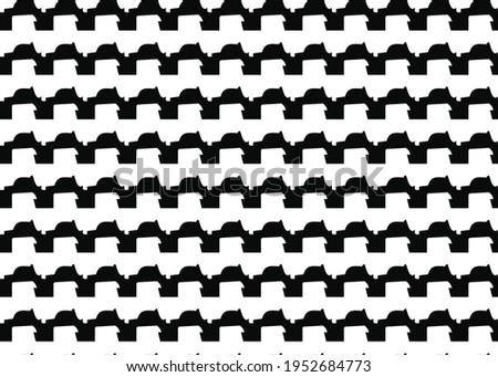 Vector texture background, seamless pattern. Hand drawn, black and white colors.