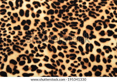 Modern stylish texture. The tiger cotton chintz. Royalty-Free Stock Photo #195341330