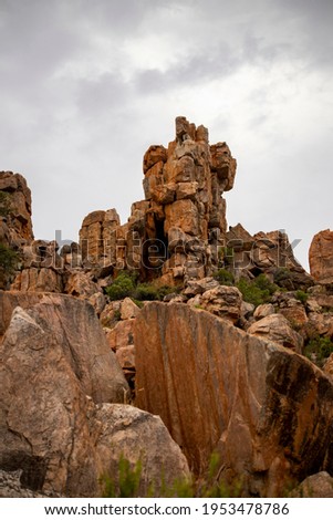 photo of the rock formations in the Cederberg Mountains