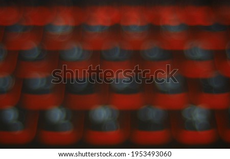 Blur keyboard red light background