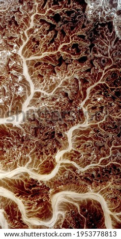 electric storm,   vertical abstract photography of the deserts of Africa from the air, aerial view of desert landscapes, Genre: Abstract Naturalism, from the abstract to the figurative,