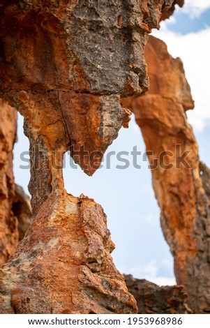 landscape photo of rocks in the Ceder mountains