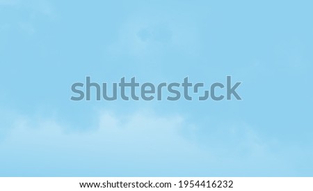 Abstract Background Blue Sky with Cloud. Royalty-Free Stock Photo #1954416232