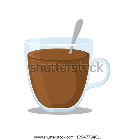 Isolated espresso coffee cup - Vector illustration design