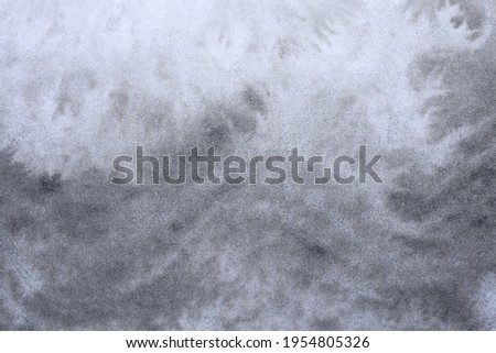 Japanese silver color paper texture background or natural grunge canvas abstract, textile photography