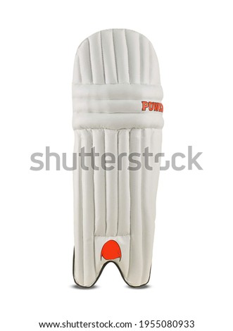 cricket leg pads in white 