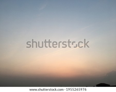 Sunset Sky Background Image in the World
