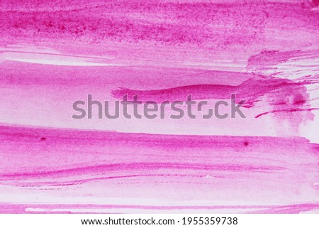 close-up pink watercolor  abstract background