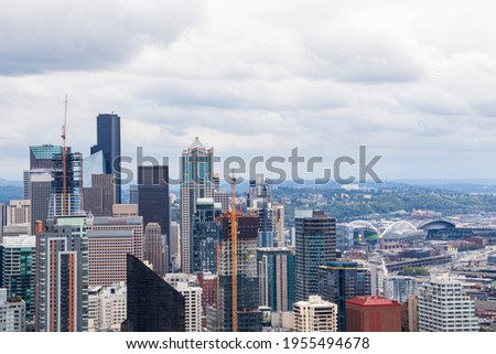 Seattle Skyline and urban view