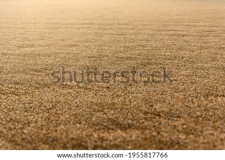 Picture of sand at the beach at sunset