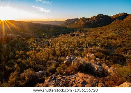 Landscape photo of Mountains in the Cederberg area