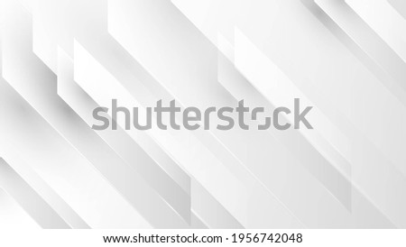 Abstract white and grey background. Subtle abstract background, blurred patterns. Light pale vector background. Abstract pale geometric pattern. Royalty-Free Stock Photo #1956742048