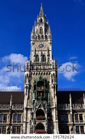 Munich New Town Hall Tower