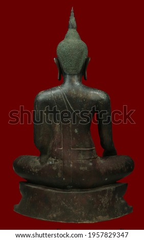 The buddha of siam Thailand Buddha image, Dvaravati period, Naga, 