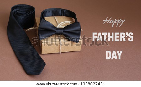 Happy Father's Day concept. Creative men's banner. 