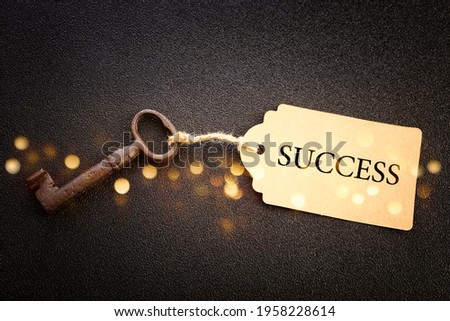 image of key to success concept
