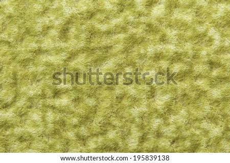 wool texture background, macro of green woolen fabric, hairy fluffy textile