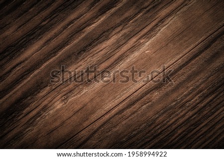 Empty wooden background for free creativity. Toned.