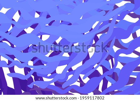 Light Blue, Red vector texture with wry lines. Colorful illustration in abstract style with gradient. Elegant pattern for a brand book.