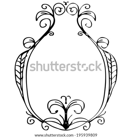 new stunning hand drawn doodle edge vector design important for any project where a contact of human sense is required precious classic vegetation nails hand vines mountaineer conceptual boundary draw