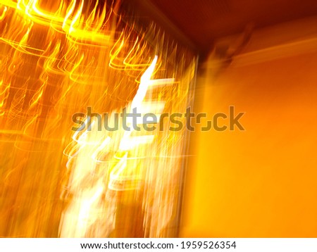 Abstract pictures ; The motion of the golden light