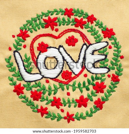 love heart flower mind spiritual craft healing mental embroidery mandala handmade leisure hobby sewing illustration design art pattern frame floral template nature