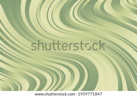 Green wavy background. Simple pattern for web design, cards, banners, wallpaper. Vector illustration