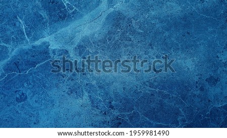 luxury Italian blue stone pattern background. blue stone texture background with beautiful soft mineral veins. indigo marble natural pattern for background, exotic abstract limestone.