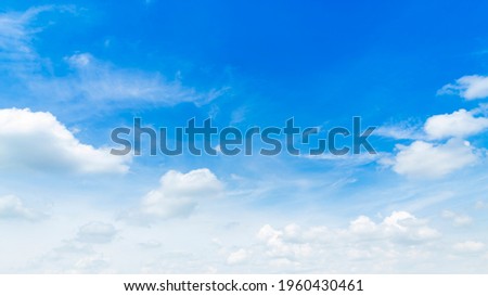 Air clouds in the blue sky.blue backdrop in the air. abstract style for text, design, fashion, agencies, websites, bloggers, publications, online marketers, brand, pattern, model, animation,