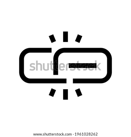 disconnect icon or logo isolated sign symbol vector illustration - high quality black style vector icons
