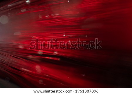 Abstract red blurred lines background