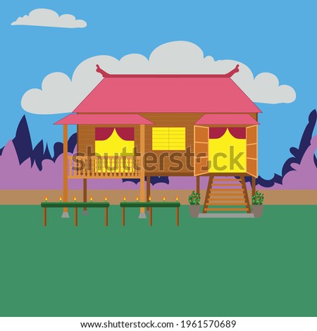 RUMAH-KAMPUNG Stock Vector Images - Avopix.com