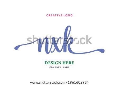NXK lettering logo is simple, easy to understand and authoritative