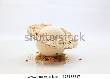 Refined food art in picture