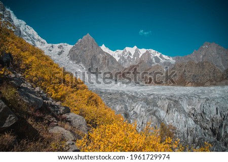 Karakoram Mountains in Gilgit- Baltistan of Pakistan