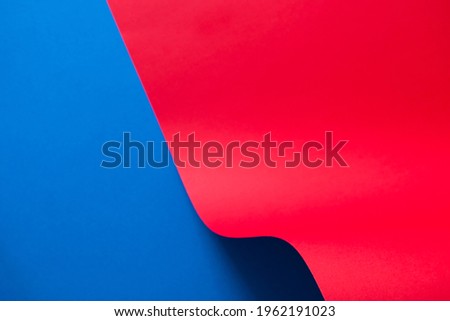 Red and blue abstract 3d background, web template, brochure