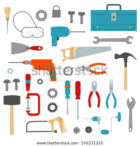 Tool and Hardware Clip Art