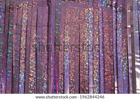 Metallic Foil Fringe Shimmer Wedding Party Backdrop Wall Decoration Photophone Target Glitter Curtains Pink.