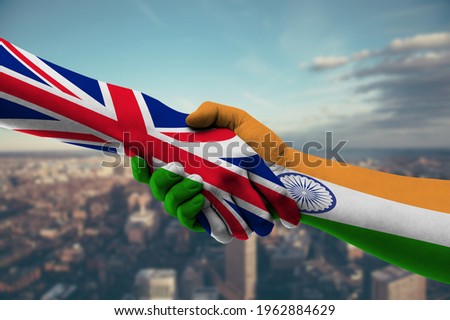 Relation with UK and Shaking Hands with UK this is best deal with friendship 