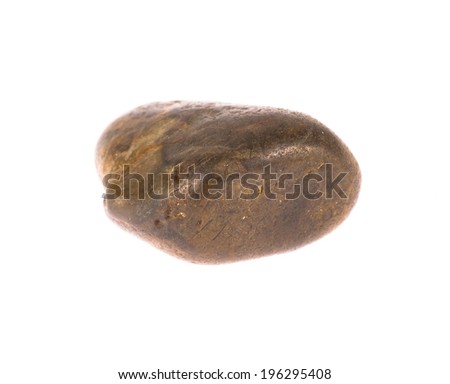  stones isolated on a white background