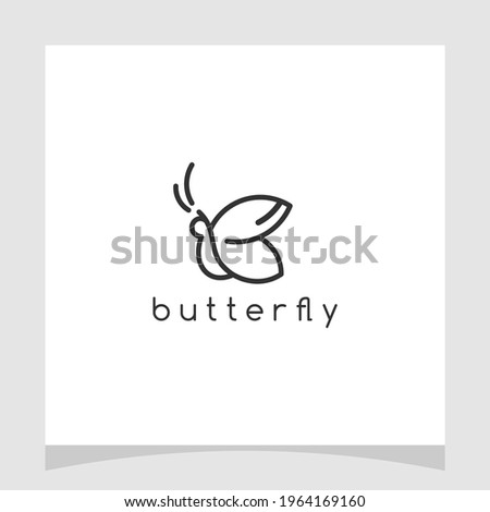 beauty Butterfly logo design inspiration - Vector