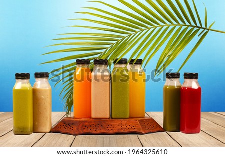 mix fruit Juice. Natural Organic Juice picture. 