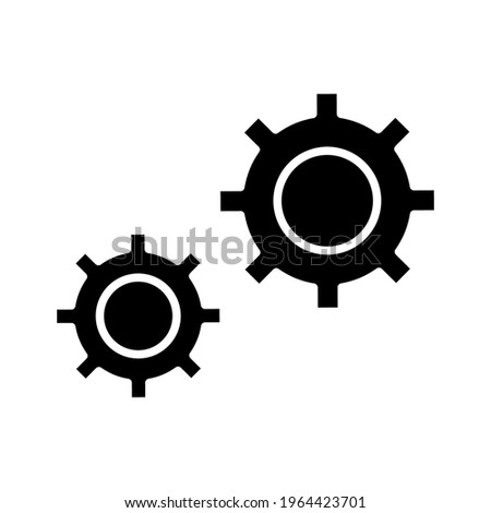 Configuration, gear icon vector image. Can also be used for Web Marketing. Suitable for use on web apps, mobile apps and print media.