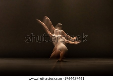 The abstract movement of the dance Royalty-Free Stock Photo #1964429461