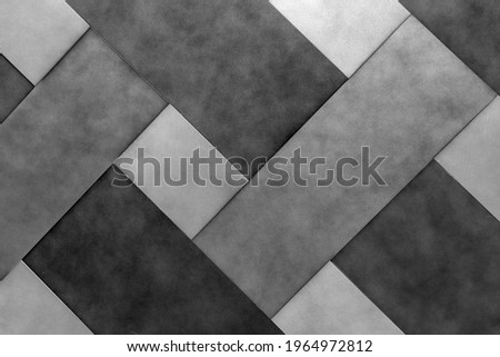 Metallic pattern of gray lines
