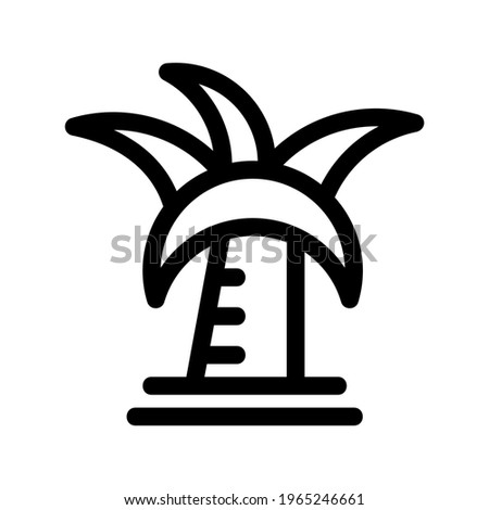 palm tree icon or logo isolated sign symbol vector illustration - high quality black style vector icons
