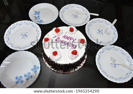 birthday cake ready for celebration at Thrissur Kerala, India, Asia 