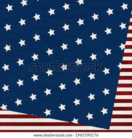 Bright USA patriotic background. Backdrop in colors of national flag