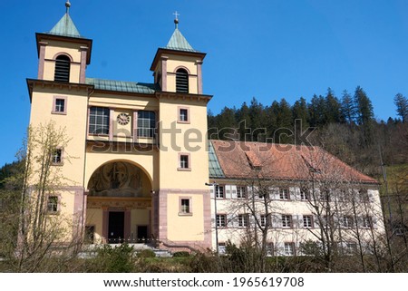 Monastery Bad Rippoldsau in the black forest