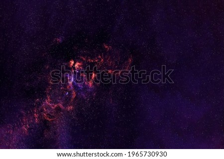Beautiful multicolored galaxy. Elements of this image were furnished by NASA. High quality photo